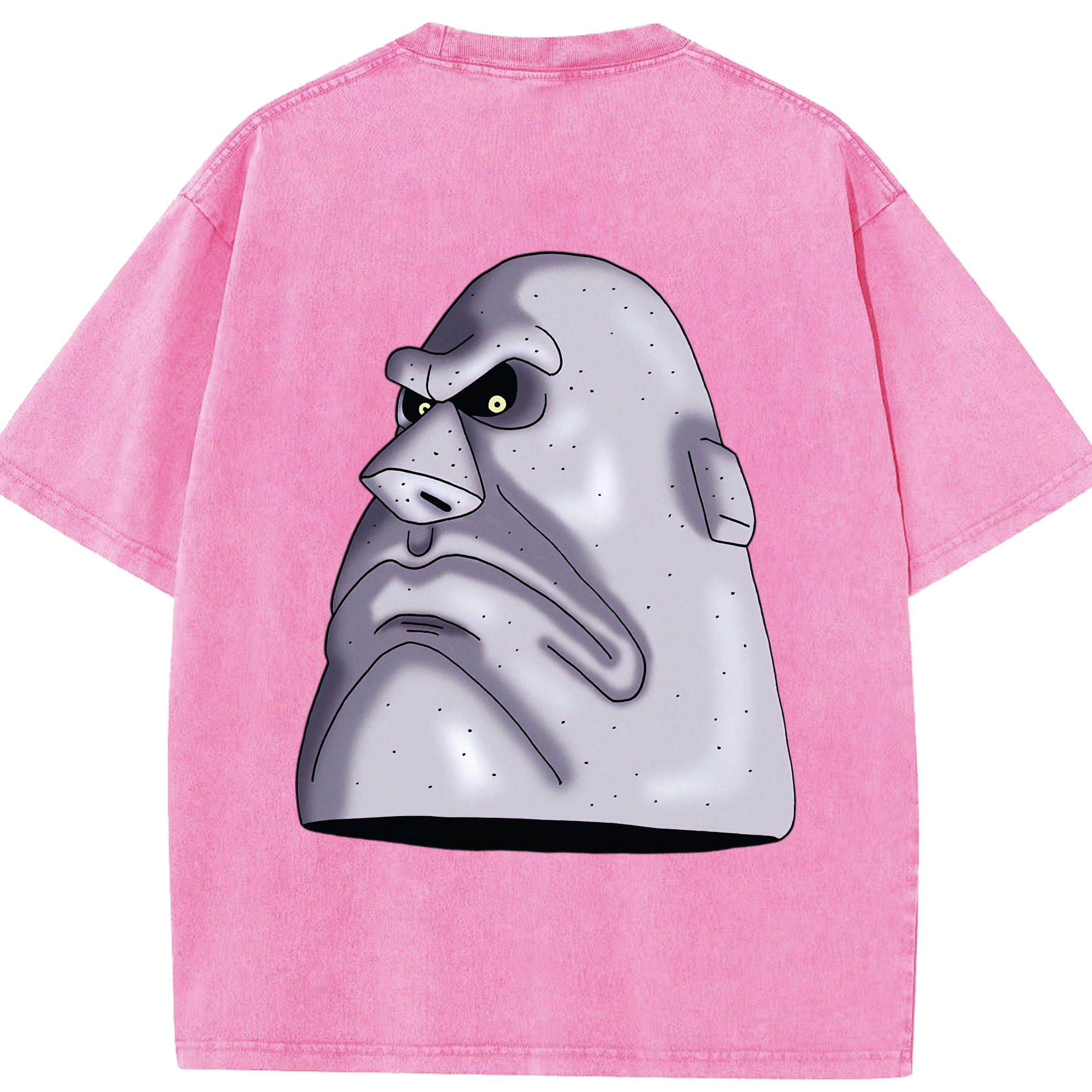 （画像用） ドラゴンクエスト Doragon Kuesuto Dragon Quest 綿100% ヴィンテージ風 半袖Tシャツ（背面プリント）